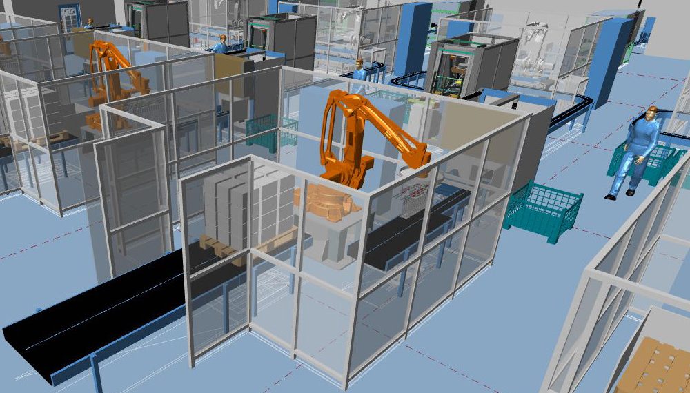 Logiciel 3D pour la conception et l’aménagement industriel  MPDS4